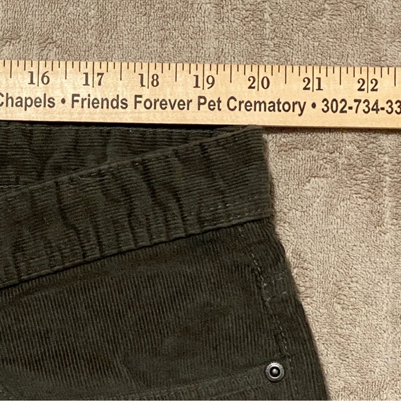 Lot of 2 NWT Weatherproof Vintage Men's Straight Corduroy Pants - Olive & Brown - Picture 10 of 14
